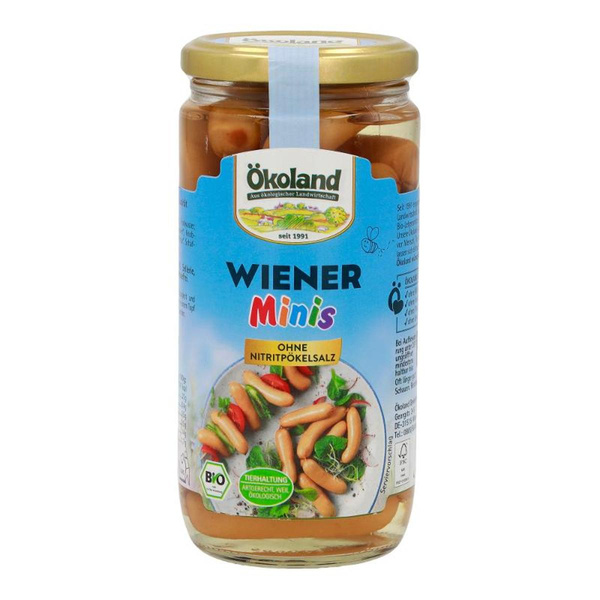 Produktfoto zu Wiener Minis Glas 180g