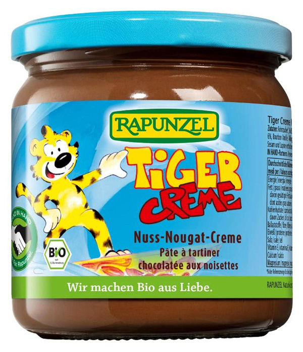 Produktfoto zu Tiger Creme, Nuss-Nougat-Creme, 400g
