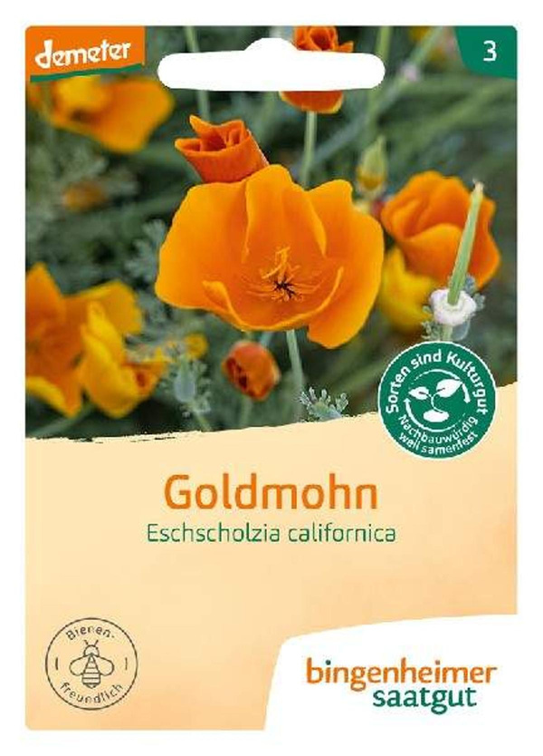 Produktfoto zu Saatgut, Goldmohn