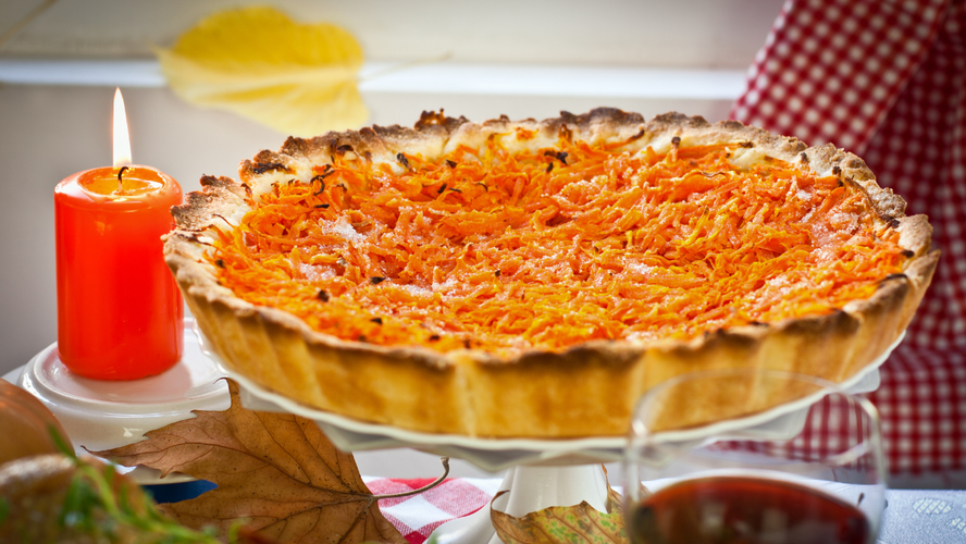 Rezeptbild für Paprika-Möhren-Pie