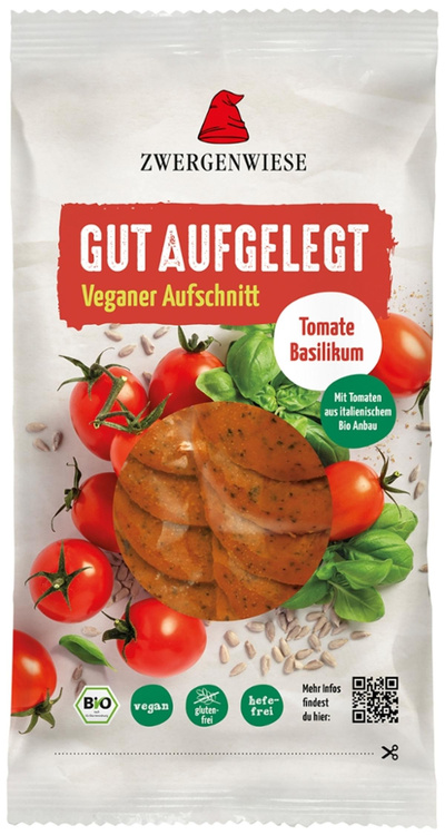 Produktfoto zu Gut Aufgelegt - Aufschnitt Tomate Basilikum 100g