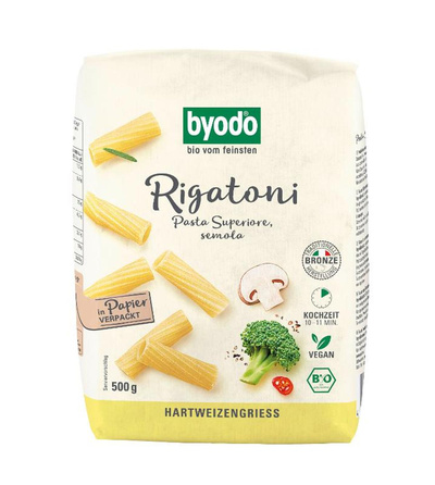 Produktfoto zu Rigatoni semola, 500g