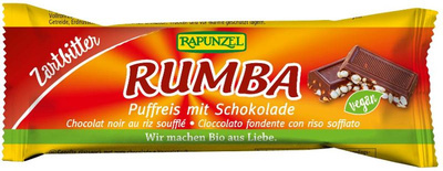 Produktfoto zu Rumba Zartbitter Puffreisriegel 50g