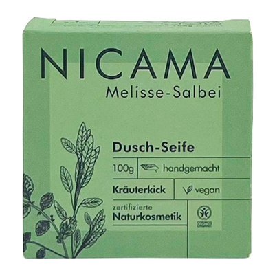Produktfoto zu Dusch-Seife Melisse Salbei, 100g