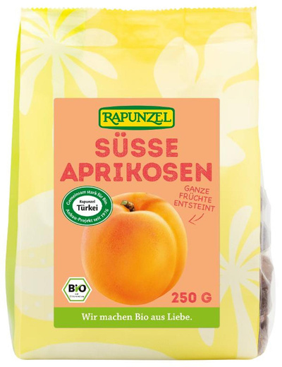 Produktfoto zu Süße Aprikosen ganz, entsteint, Demeter 250g