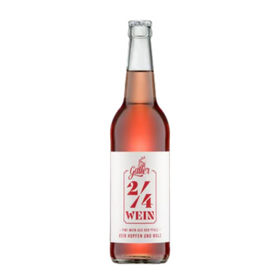 Produktfoto zu Galler Zwei Viertel Roséwein 0,5l