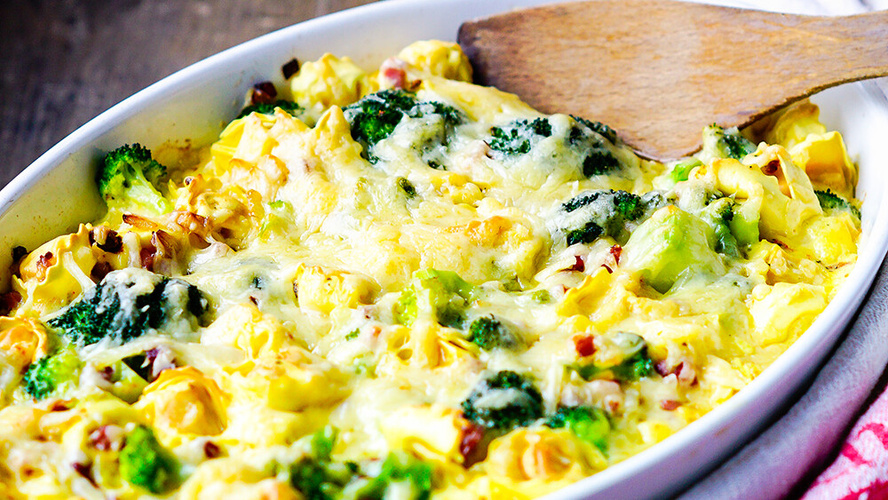 Rezeptbild für Brokkoli-Tortellini-Auflauf