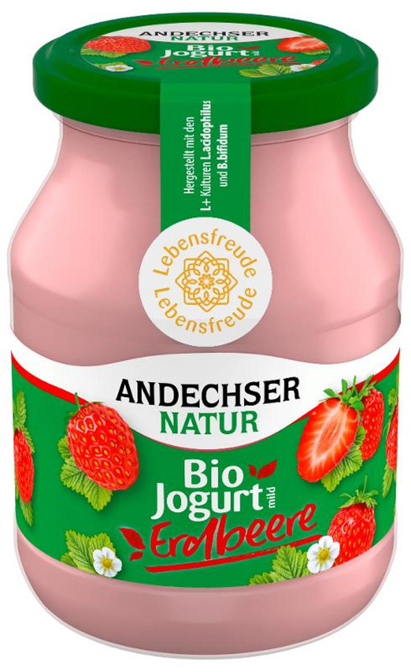 Produktfoto zu Joghurt Erdbeere 500g