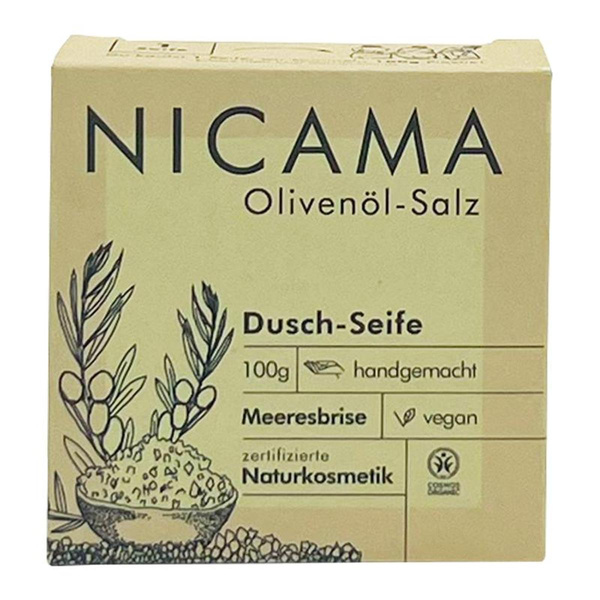 Produktfoto zu Dusch-Seife Olivenöl-Salz 100g