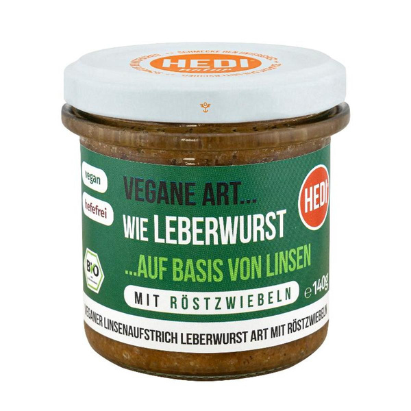 Produktfoto zu Vegane Art, Leberwurst mit Röstzwiebeln, 140g