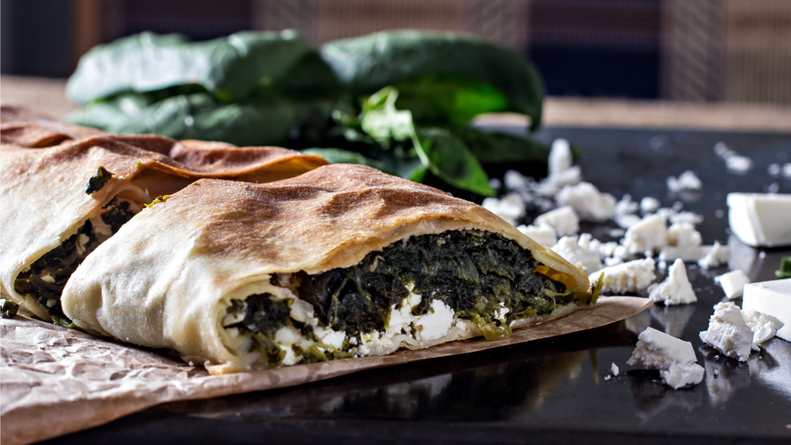 Rezeptbild für Mangold-Feta-Strudel