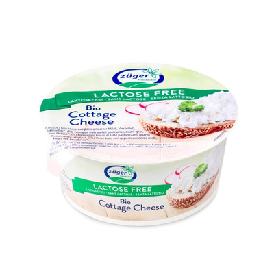 Produktfoto zu Hüttenkäse laktosefrei (körniger Frischkäse) 150g