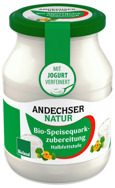 Produktfoto zu Speisequarkzubereitung 20%, 500g Glas