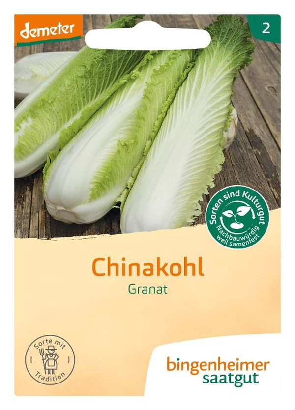 Produktfoto zu Saatgut, Chinakohl Granat