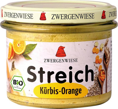 Produktfoto zu Kürbis Orange Streich, 180g