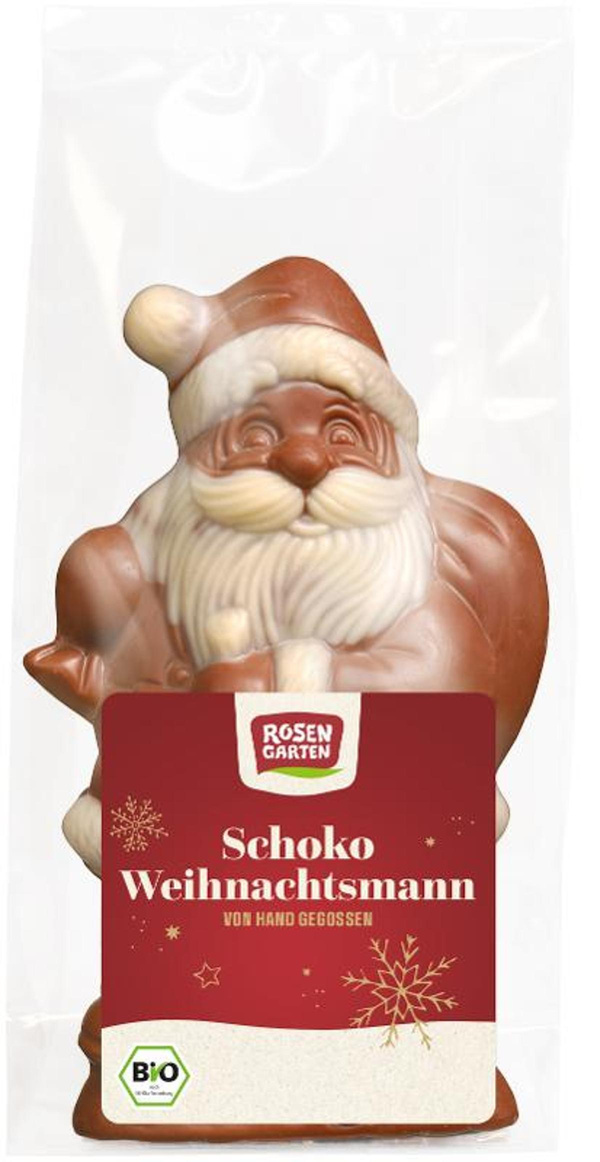 Produktfoto zu Vollmilch-Schoko-Weihnachtsmann geschminkt 80g