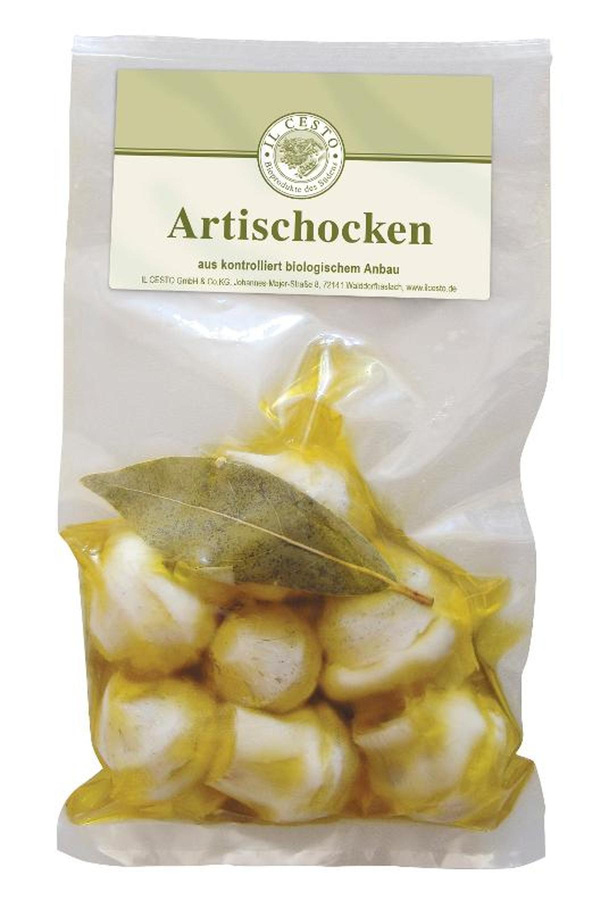 Produktfoto zu Artischockenherzen eingelegt Cotto 185g