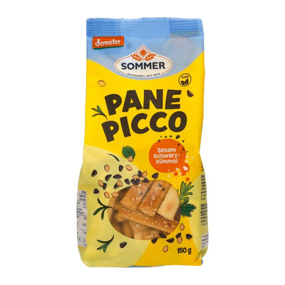 Produktfoto zu Pane Picco Sesam & Schwarzkümmel 150g