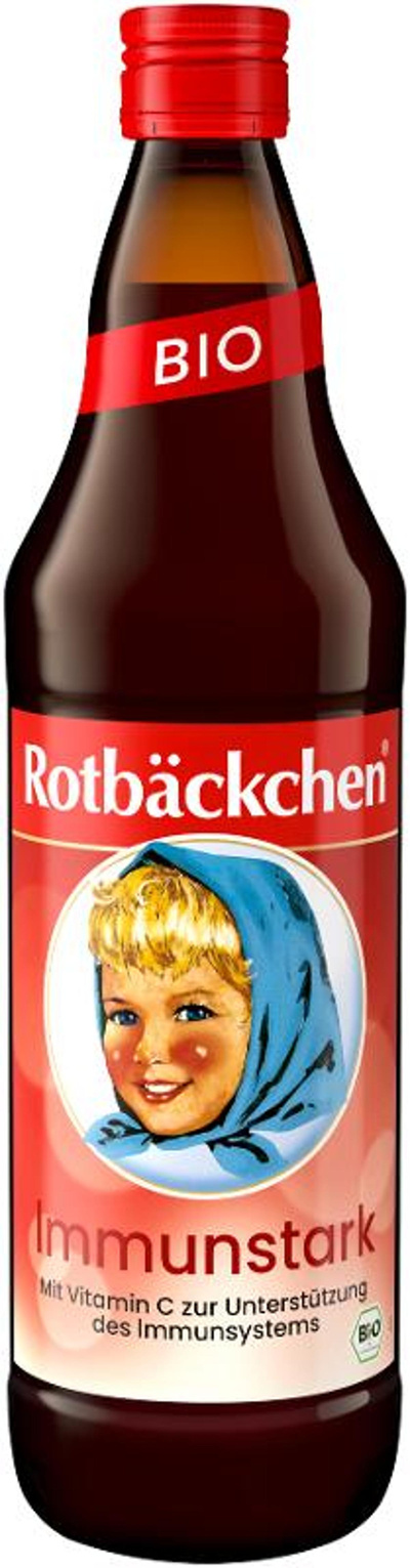 Produktfoto zu Rotbäckchen Immunstark 0,75l
