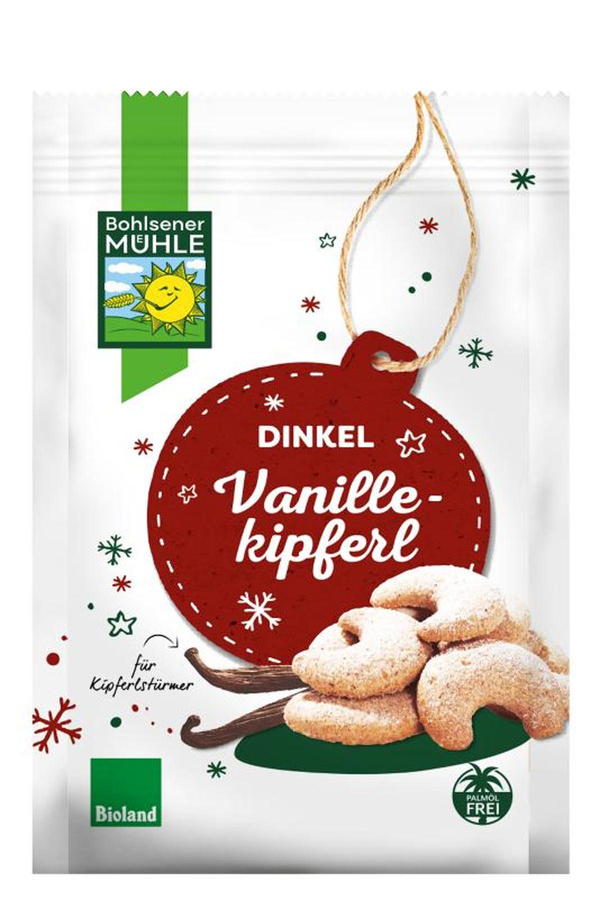 Produktfoto zu Dinkel-Vanillekipferl 125g
