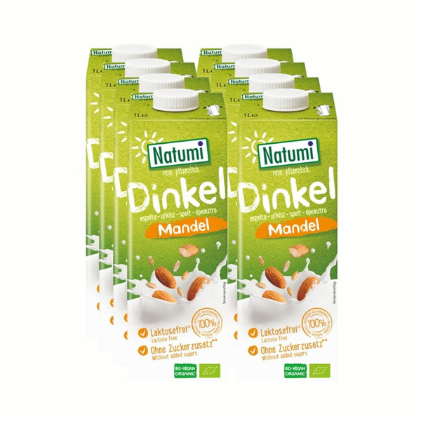 Produktfoto zu Dinkeldrink Mandel Natumi 8x1l