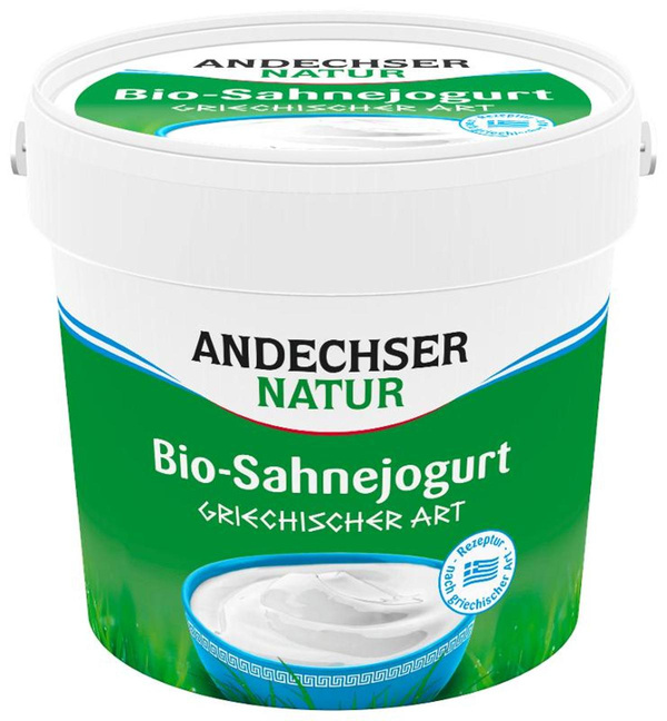 Produktfoto zu Griechischer Joghurt im 1 kg-Eimer, 10% Fett