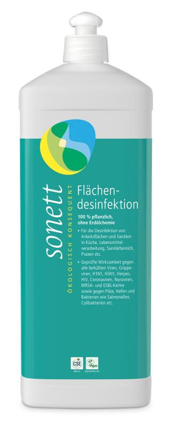 Produktfoto zu Flächendesinfektion Nachfüllpackung 1l