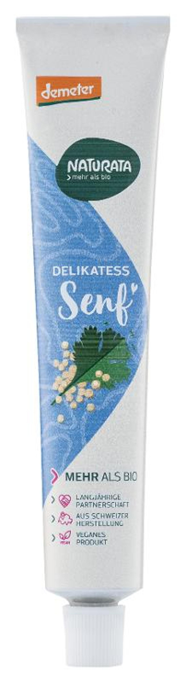 Produktfoto zu Delikatess Senf Tube 100ml