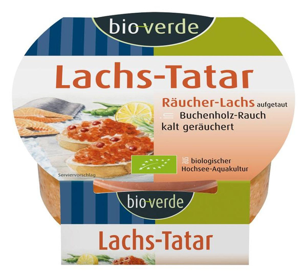 Produktfoto zu Räucher-Lachs Tatar 125g