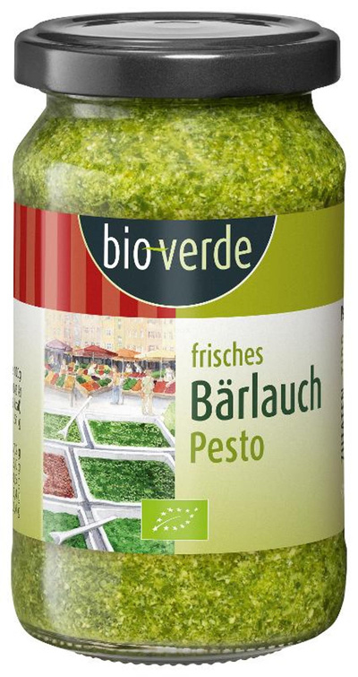 Produktfoto zu Frisches Bärlauch-Pesto im Glas, 165g