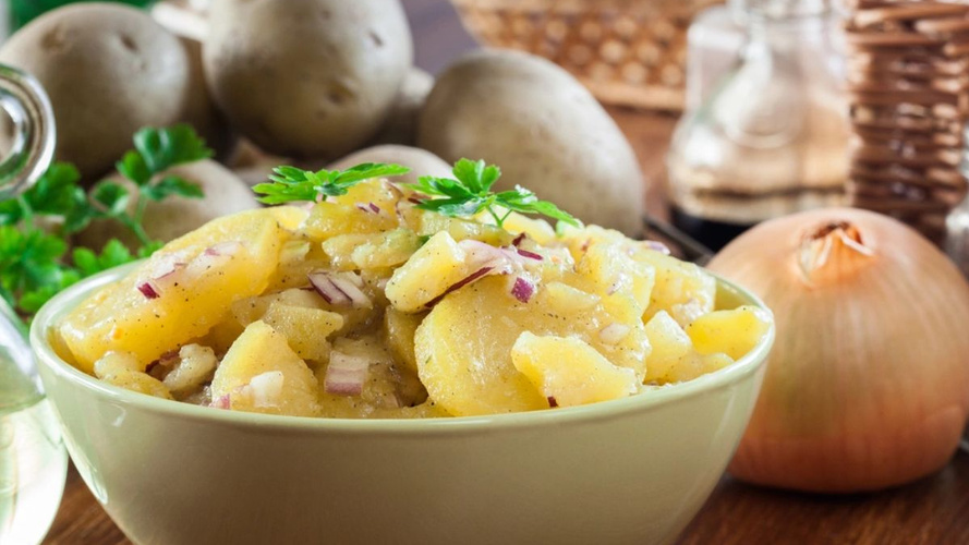 Rezeptbild für Echt Münchner Kartoffelsalat