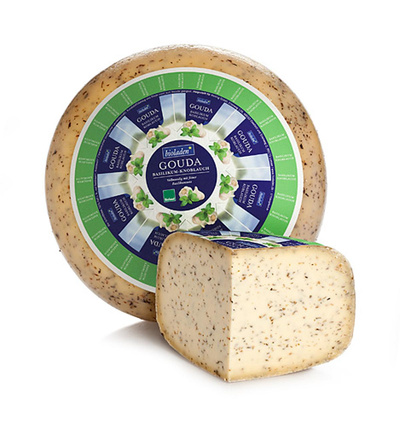 Produktfoto zu Wiesengouda Basilikum Knoblauch