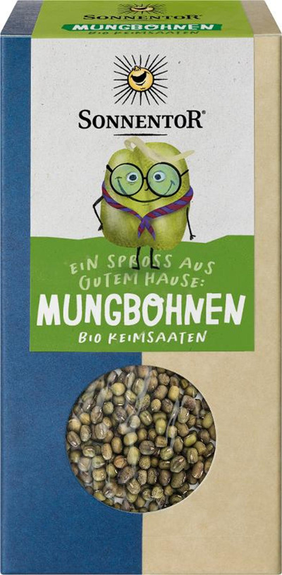 Produktfoto zu Mungbohnen Keimsaat, 120g