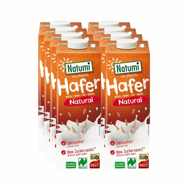 Produktfoto zu Haferdrink natur Natumi 8x1l