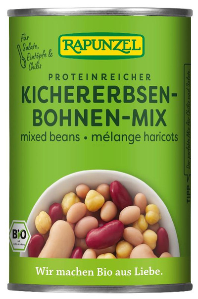 Produktfoto zu Kichererbsen-Bohnen-Mix 400g