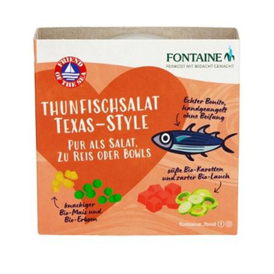 Produktfoto zu Thunfischsalat Texas-Style 200g