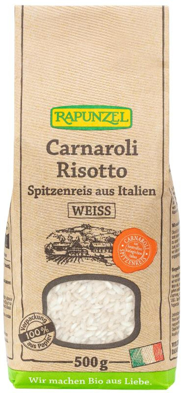 Produktfoto zu Carnaroli Risotto Spitzenreis weiß 500g