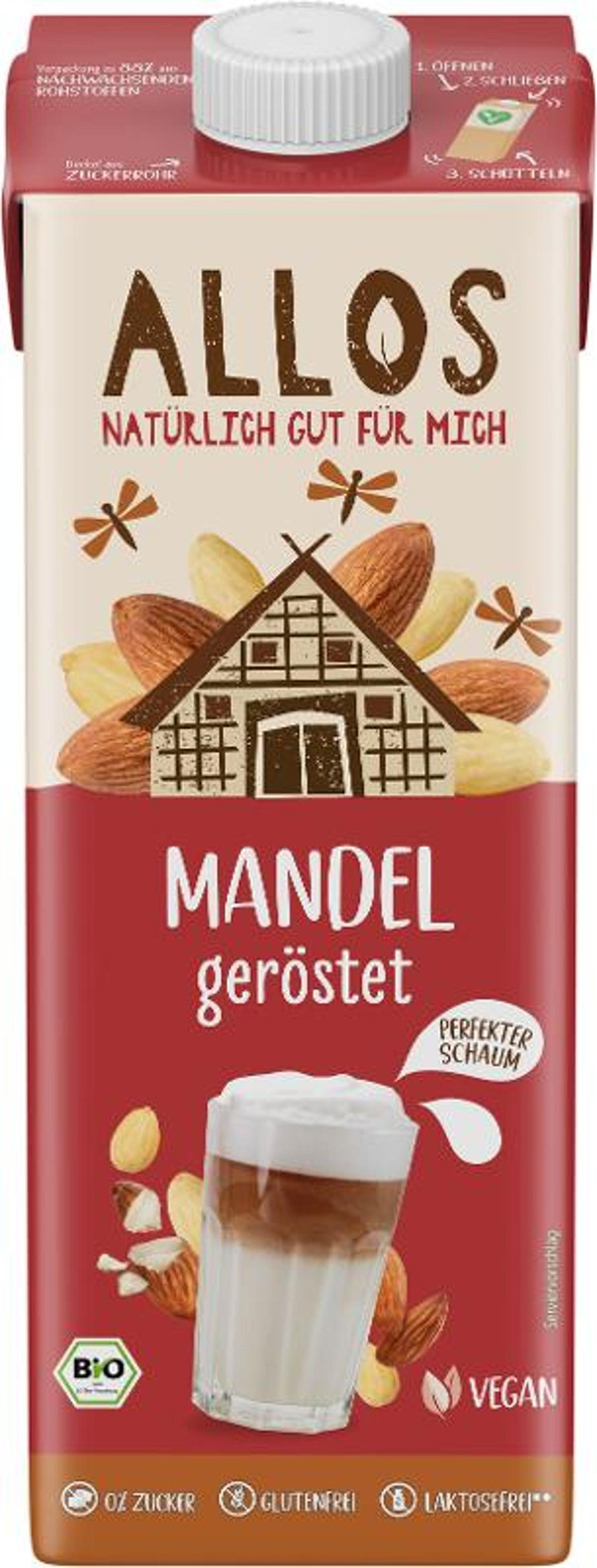 Produktfoto zu Mandeldrink geröstet 1l