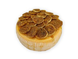 KI generiert: Das Bild zeigt ein Glas mit einem Lebensmittelprodukt namens "Wilde Weidekuh Carlo" in der Geschmacksrichtung "Curry & Dattel". Auf dem Etikett des Glases ist eine stilisierte Kuh abgebildet.