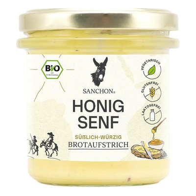 Produktfoto zu Honig-Senf Brotaufstrich 135g
