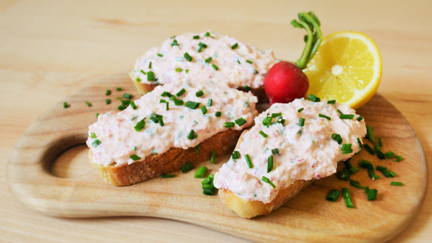 Rezeptbild für Radieschen-Käsecreme