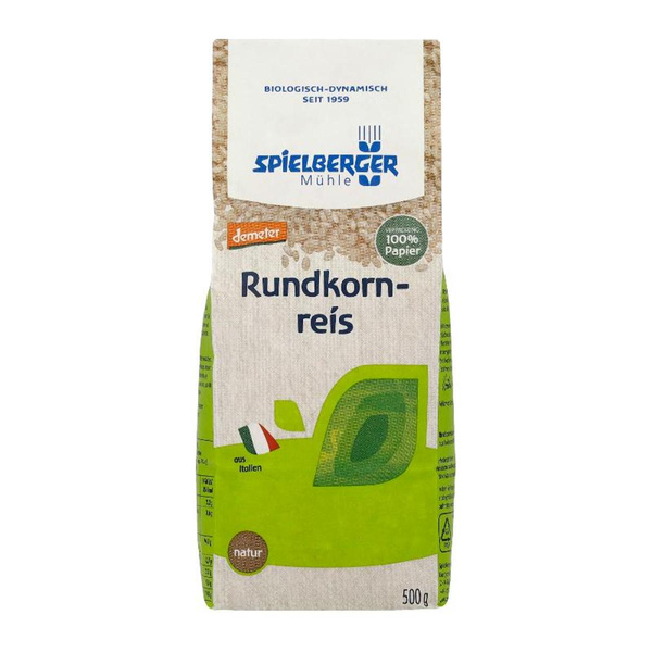Produktfoto zu Naturreis Rundkorn, 500g