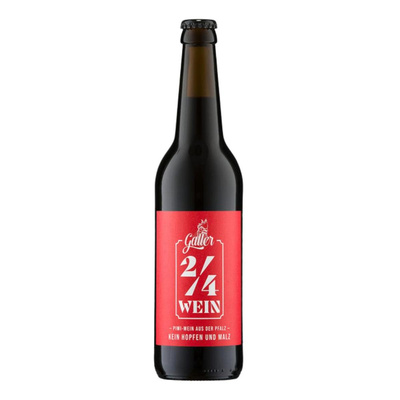 Produktfoto zu Galler Zwei Viertel Rotwein 0,5l