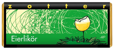 Produktfoto zu Eierlikör Schokolade, Zotter 70g