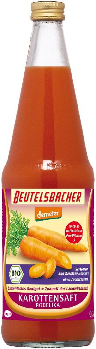 Produktfoto zu Karottensaft Rodelika 0,7l