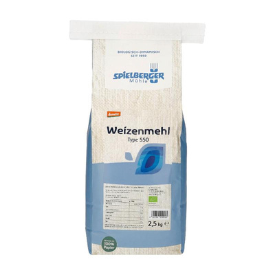 Produktfoto zu Weizenmehl 550, 2,5kg