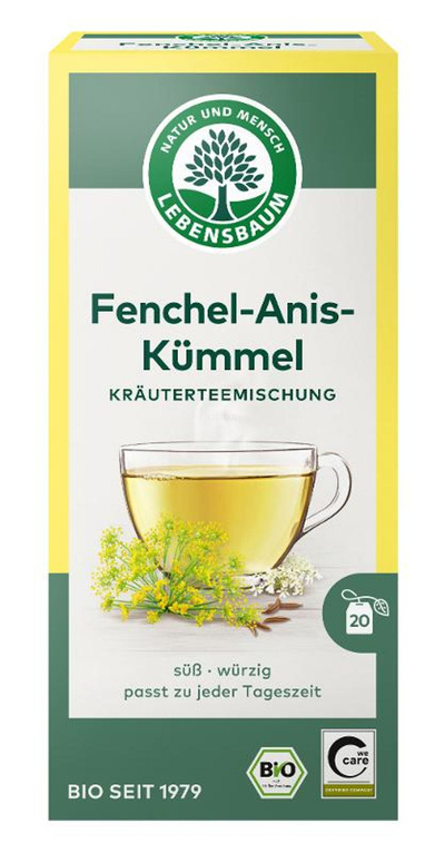 Produktfoto zu Fenchel-Anis-Kümmel-Tee 20 Btl., 50g