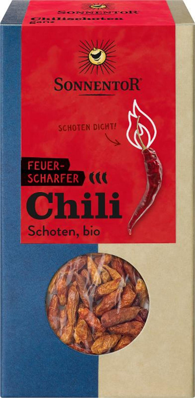 Produktfoto zu Chili feuerscharf, Schoten 25g