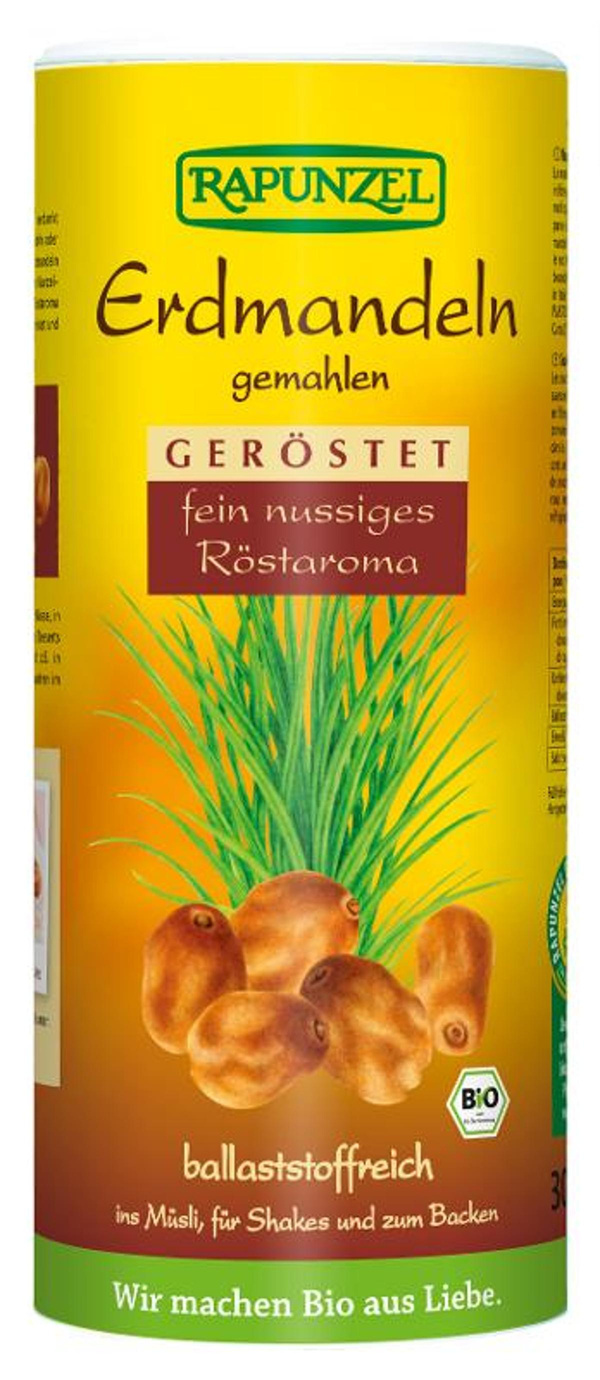 Produktfoto zu Erdmandeln geröstet gemahlen 300g