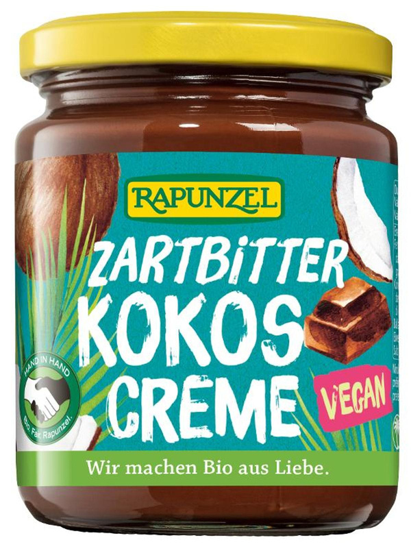 Produktfoto zu Zartbitter-Kokos-Creme 250g